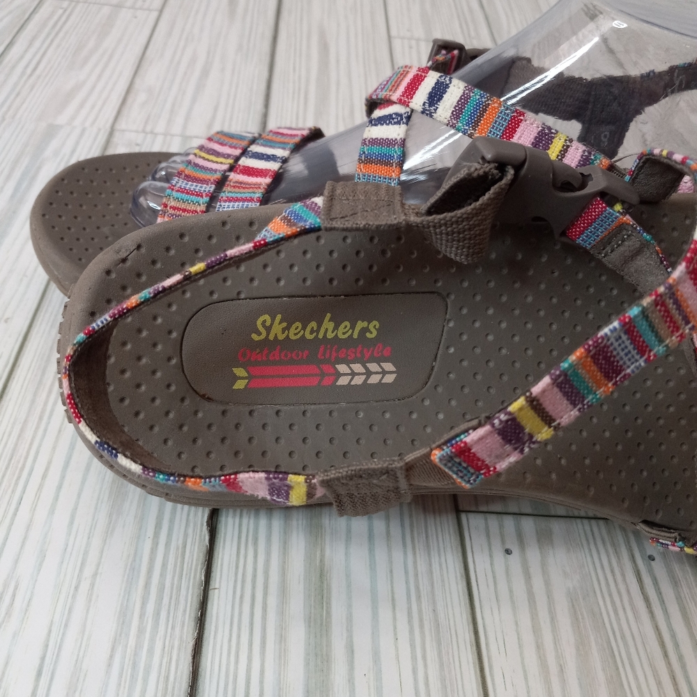Skechers Reggae Sporty Trail On By Sandals - Picture 6 of 9